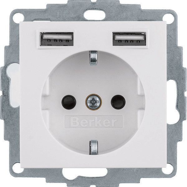 Hager Berker S.1/B.3/B.7 Toma De Pared (Aparamenta WCD) - 48038989