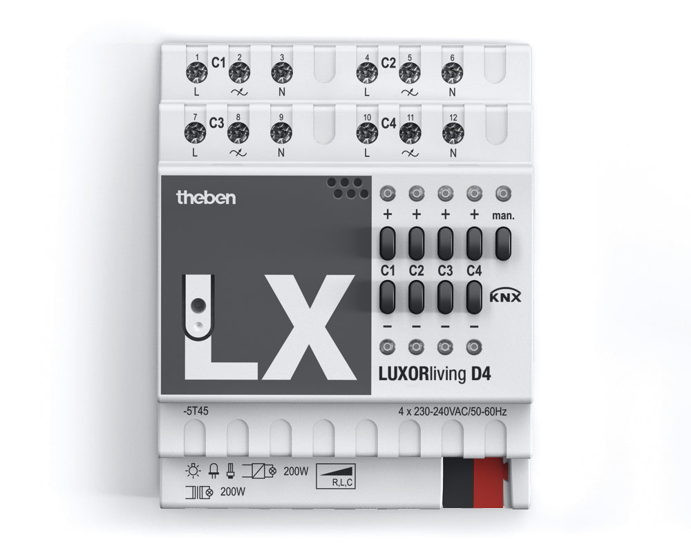 Sistema de bus Dimactor LUXORliving de Theben - 4800475