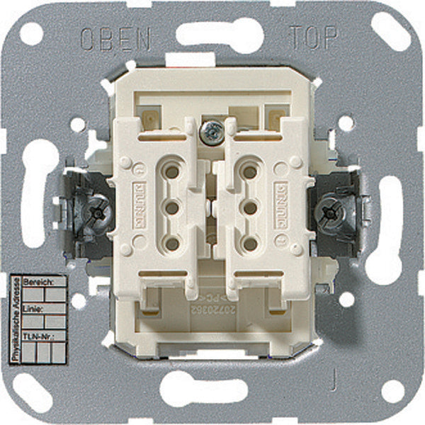 Sistema de bus con sensor pulsador EIB-KNX de Jung - 4072.02LED