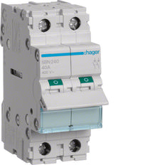 Hager SBN Interruptor Empotrable Modular - SBN240