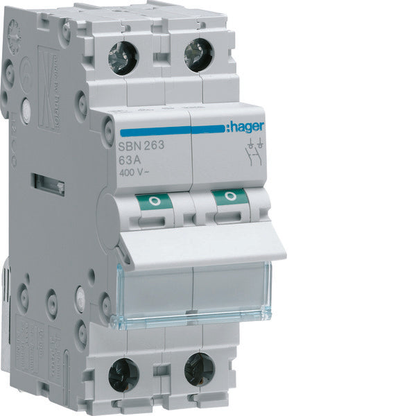 Hager SBN Interruptor Empotrable Modular - SBN263