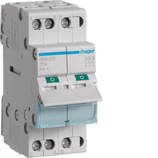 Hager SBN Interruptor Empotrable Modular - SBN325