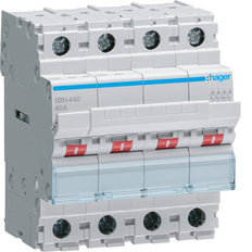 Hager SBN Interruptor Empotrable Modular - SBN440
