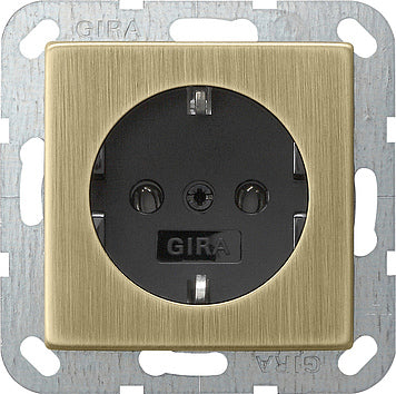 Gira System 55 Wall Socket Outlet (WCD Switchgear) - 0466603