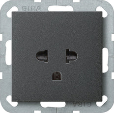 Gira System 55 Base De Enchufe De Pared (interruptor WCD) - 284028