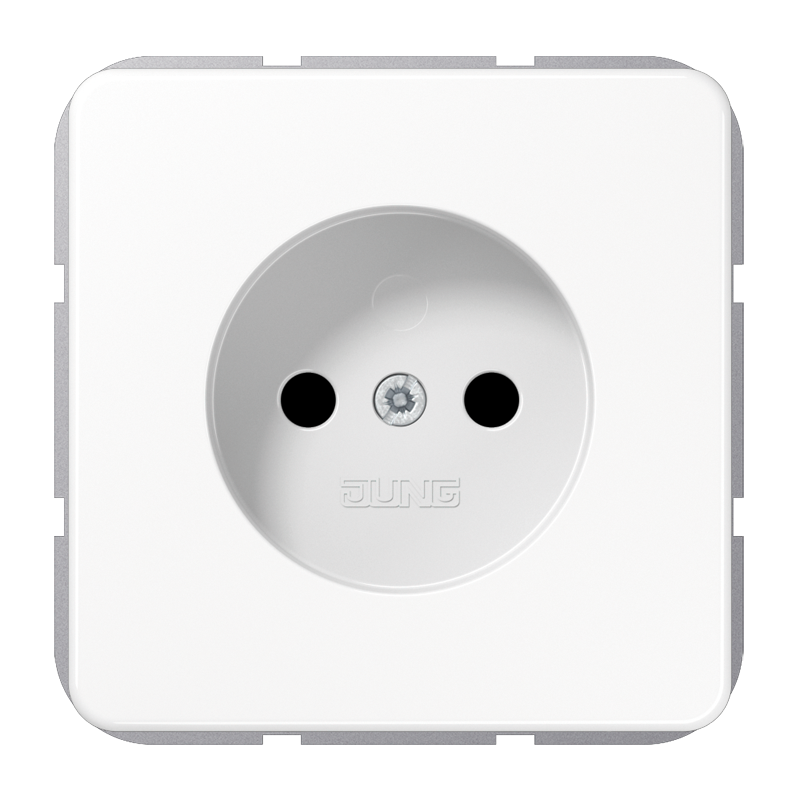 Caja De Enchufes De Pared CD500 De Jung (aparamenta WCD) - CD511NWW