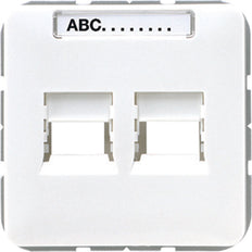 Aparamenta con placa de inserción Jung CD500 - CD569-25WEWW