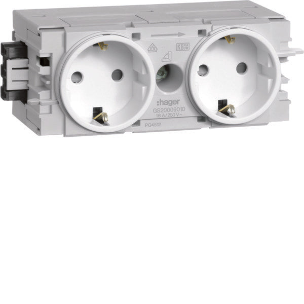 Caja De Enchufes De Pared Hager Tehalit (aparamenta WCD) - GS20009010