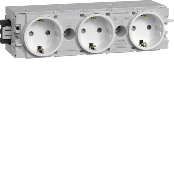 Caja De Enchufes De Pared Hager Tehalit (Aparamenta WCD) - GS30009010