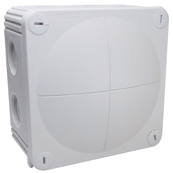 Wiska CombI Caja de pared/techo de superficie - 10060408 [2 Piezas]