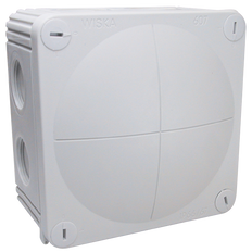 Wiska CombI Caja de pared/techo de superficie - 10060408 [2 Piezas]