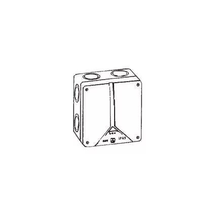 Spelsberg Abox Caja de pared/techo de superficie - 80290701 [2 Piezas]