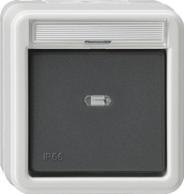 Interruptor de instalación de superficie estanco Gira - 010631