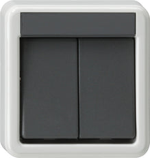 Interruptor de instalación de superficie antisalpicaduras Gira - 010535