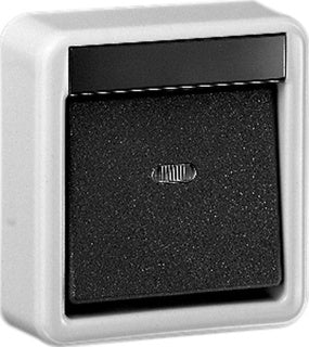 Pulsador de superficie antisalpicaduras Gira - 015635