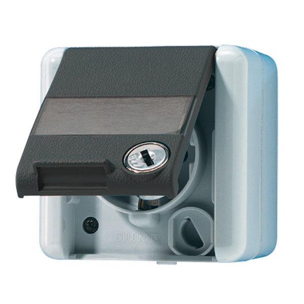 Caja De Enchufes De Pared WG800 De Jung (aparamenta WCD) - 820NAWSL