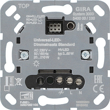 Regulador De Intensidad Gira System 3000 - 540000