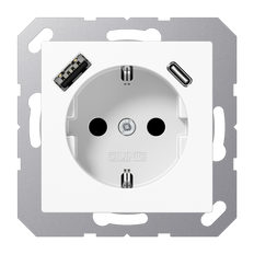 Caja De Enchufes De Pared Jung (aparamenta WCD) - A1520-15CAWW