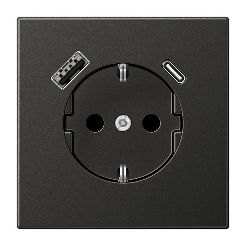 Caja De Enchufes De Pared Jung (aparamenta WCD) - AL1520-15CAAN-L