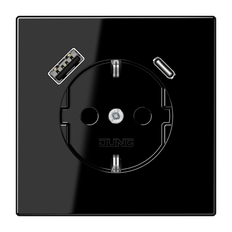 Caja De Enchufes De Pared Jung (interruptor WCD) - LS1520-15CASW