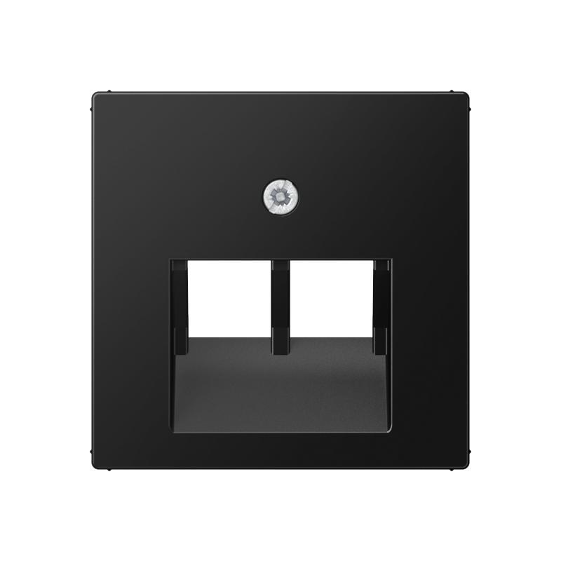 Placa de interruptores de inserción de la GAMA Jung A - A569-2BFPLUASWM