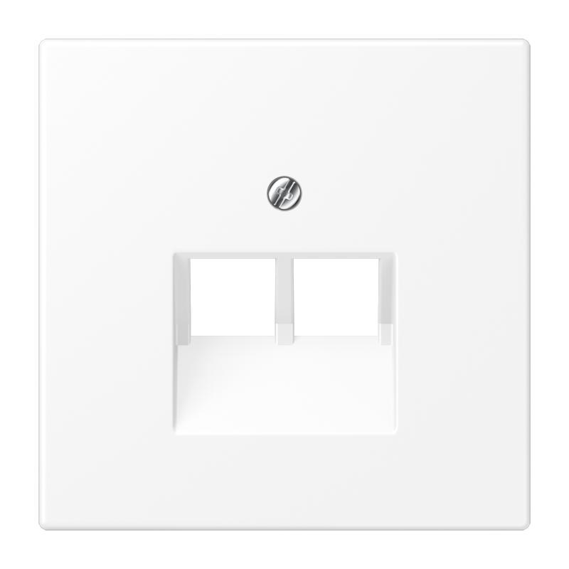 Aparamenta de placas empotrables de la GAMA LS de Jung - LS969-2UAWWM