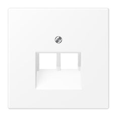 Aparamenta de placas empotrables de la GAMA LS de Jung - LS969-2UAWWM