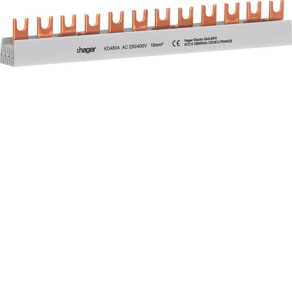 Carril Peine Hager - KD480A