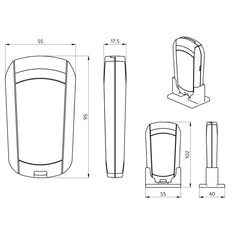 BEG Luxomat Accesorios Sensor de Movimiento - 93067