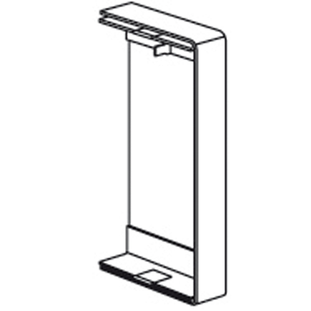 Stago WG 3000 Mamparo final Canal de pared/columna - INS5550802