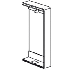 Stago WG 3000 Mamparo final Canal de pared/columna - INS5550802