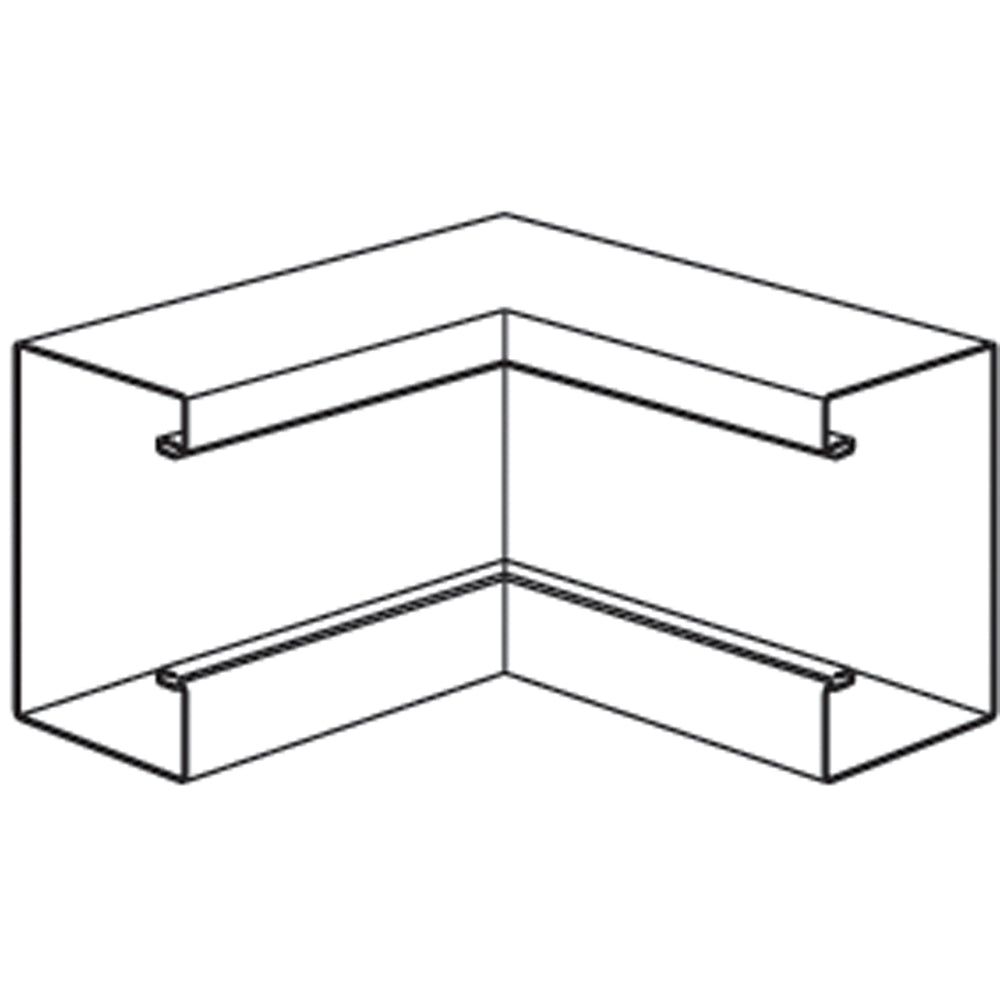 Stago WG 3000 Pieza de esquina vertical Canal de pared - INS5551503