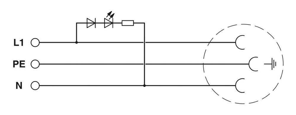 Phoenix Contact Toma De Pared Modular - 0804027