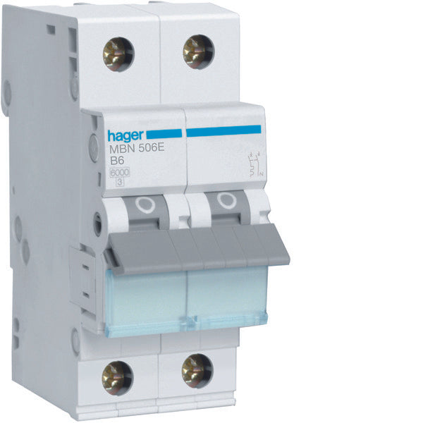 Interruptor Automático Hager MBN - MBN506E