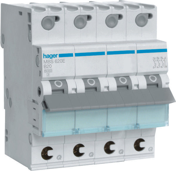 Interruptor Automático Hager Quickbusbar - MBS620E