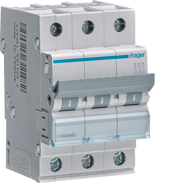 Interruptor Automático Hager MCN - MCN363E