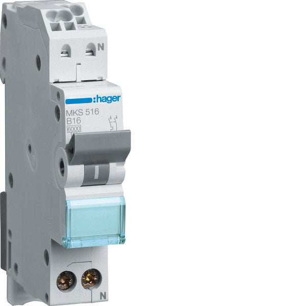 Interruptor Automático De Conexión Rápida Hager - MKS516