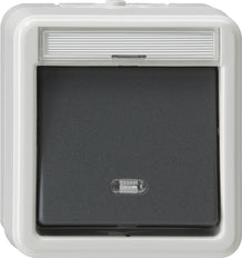 Interruptor de instalación de superficie antisalpicaduras Gira - 010330