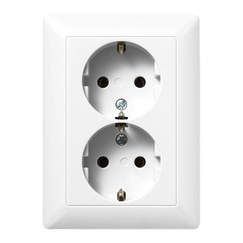 Caja De Salida De Pared AS500 De Jung (aparamenta WCD) - AS5022NUWW