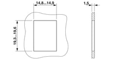 Phoenix Contact Bloque De Contactos VS Para Conector Rectangular - 1689064