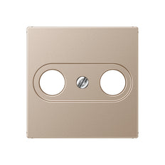 Placa de interruptores insertables de la GAMA Jung A - A561PLTVCH