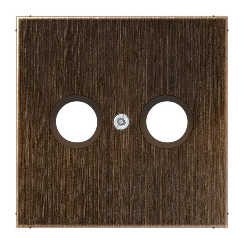 Aparamenta con placa embutida GAMA LS Jung - ME2990TVAT