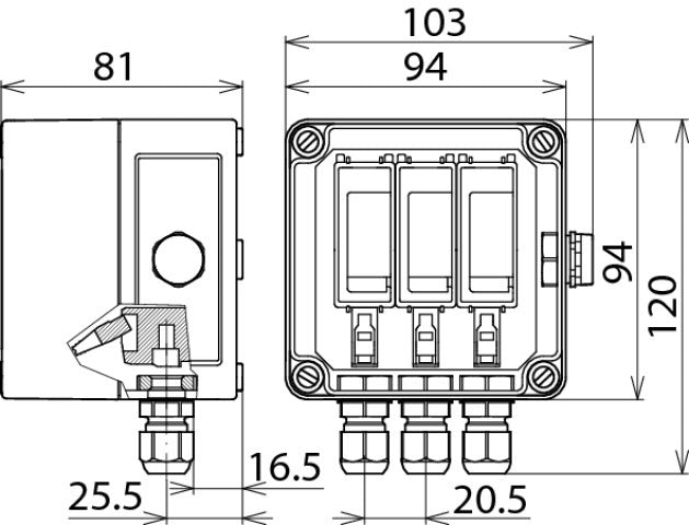 DEHN DehnCube Protector contra sobretensiones - 900910