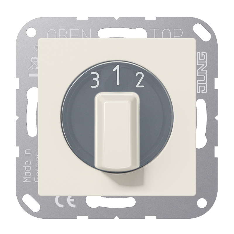 Interruptor de tres posiciones AS500 de Jung - A1504.10N