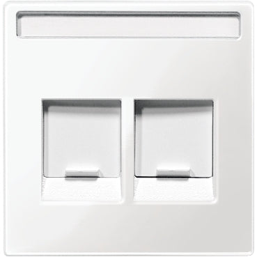 Placa de aparamenta insertable Merten System M de Schneider Electric - MTN4564-0319