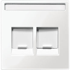 Placa de aparamenta insertable Merten System M de Schneider Electric - MTN4564-0319