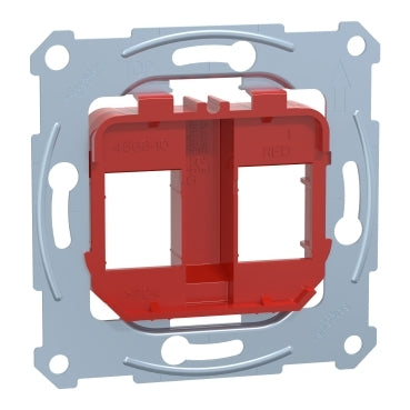 Placa de aparamenta insertable Merten System M de Schneider Electric - MTN4566-0006