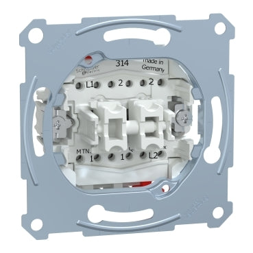 Interruptor de instalación Merten Aquadesign de Schneider Electric - MTN3126-0000