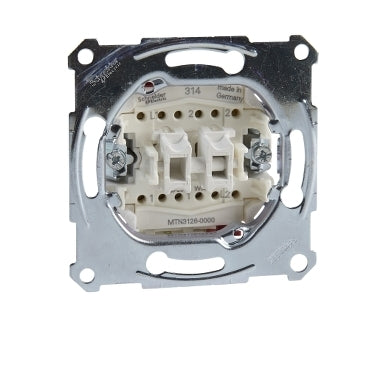 Interruptor de instalación Merten Aquadesign de Schneider Electric - MTN3126-0000