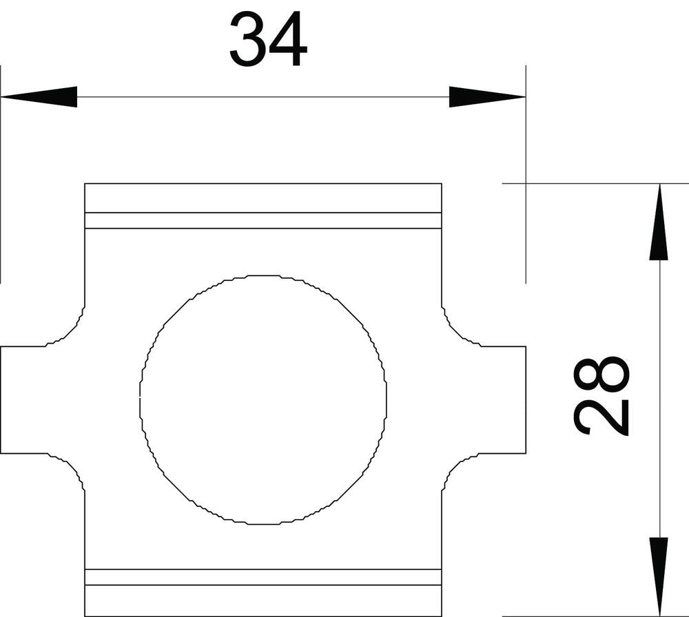 OBO GR-Magic Sistema de Soporte de Cable Conector - 6016596 [20 Piezas]
